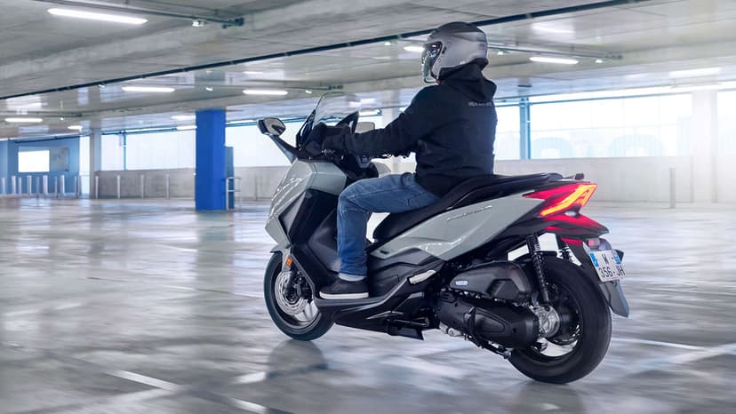 Confort de roulage exceptionnel pour un 125cc